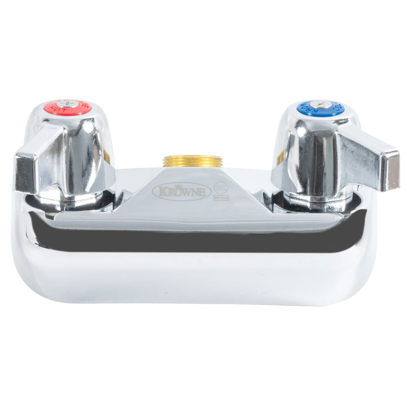 Splash HS-GF-SS-9-9-5 Wall Mount Commercial Hand Sink w/ 9"L x 11"W x 5"D Bowl, Side Splashes