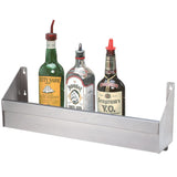 Advance Tabco SRK-4 4 ft Single Tier Keyhole Bottle Rack, Stainless Steel