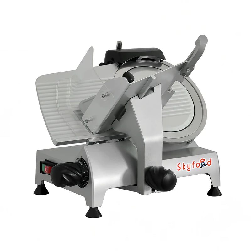 Skyfood GL300F Manual Meat Slicer w/ 12" Blade, Belt Driven, Aluminum, 1/3 hp