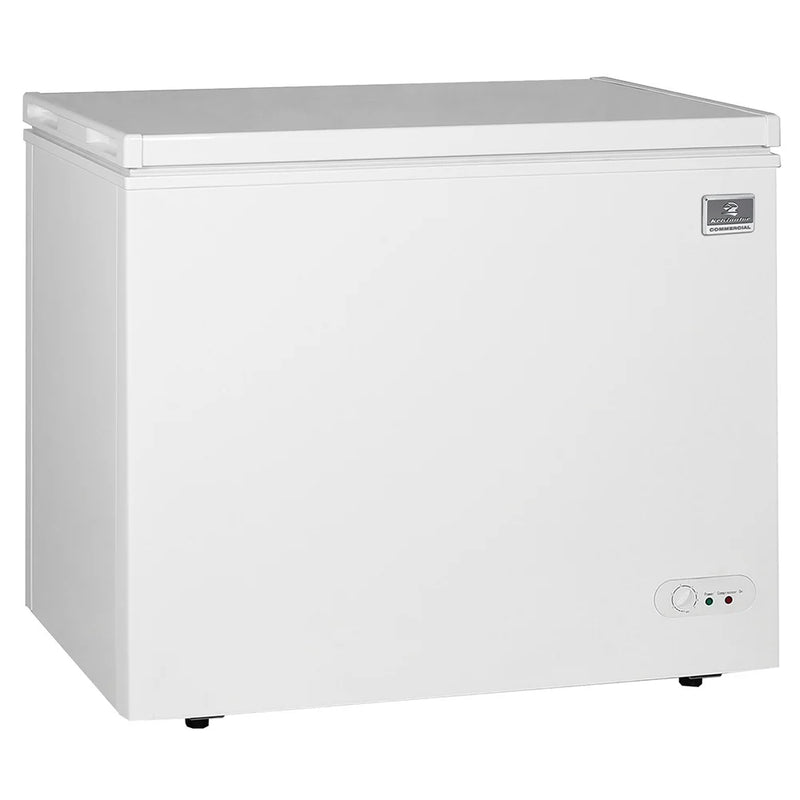Kelvinator Commercial KCCF073WS 37 13/16" Mobile Chest Freezer w/ (1) Basket - White, 115v
