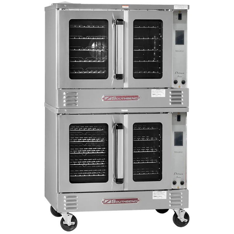 Platinum Double Convection Oven, Electric 11KW Each, Standard Depth, Standard Controls, Dependent Doors, Ventless – 22KW, 208V, 1PH