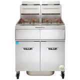 Vulcan 3TR45AF, Gas Multiple Battery Commercial Fryer