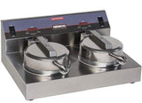 Nemco 7030A-2, 19.5-inch Dual Grid Waffle Cone Maker, 120V