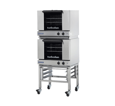 Turbofan E22M3/2 -Half Size Sheet Pan Manual Electric Convection Ovens Double Stacked