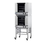 Turbofan E23M3/2 - Half Size Sheet Pan Manual Electric Convection Ovens Double Stacked