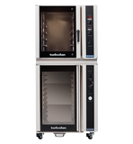 Turbofan E35D6-26 and P85M12 - Full Size Digital / Electric Convection Oven on a 12 Tray Manual / Electric Proofer /Holding Cabinet