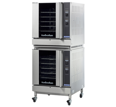 Turbofan G32D5/2 - Full Size Sheet Pan Digital / Gas Convection Double Stacked Ovens