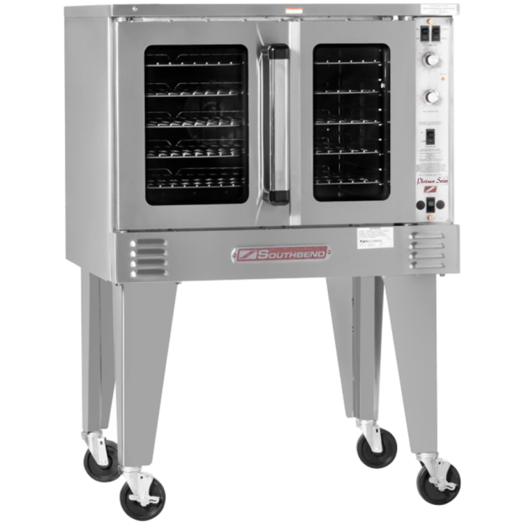 Platinum Single Convection Oven, Electric, Standard Depth, Standard Controls, Independent Doors – 11KW, 208V, 1PH