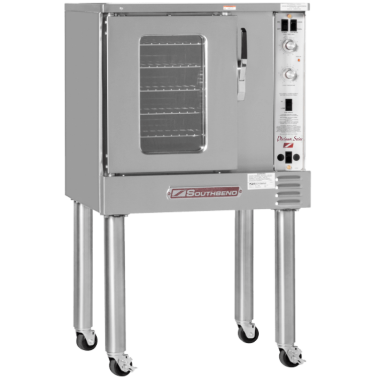Platinum Single Convection Oven, Half Size, Gas 30,000 BTU’S, Standard Depth, Standard Controls – Liquid Propane, 30000 Total BTU