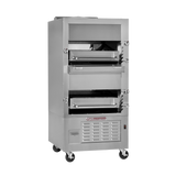 34″ Upright Electric Broiler Double Deck – 208V, 1Ph