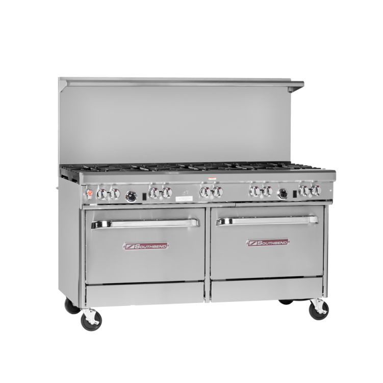 Ultimate Range, Gas, 60″, 3 Star/Sauté Burners Front, 2 Pyromax Burner ...