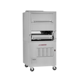 34″ Upright Electric Broiler Single Deck With Warming Oven – 240V, 3Ph