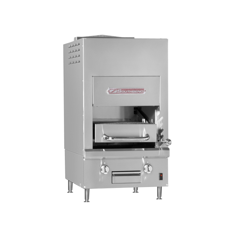 24″ Upright Electric Broiler Single Deck 316 Stainless Steel – 240V, 1Ph