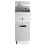 Cookline CF-40E-208-1, 40 lb. Electric Floor Fryer-208V, 1 Phase