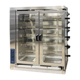 Pegasus CR-5G, Gas Chicken Rotisserie Oven With 5 Spits - 78,476 BTU