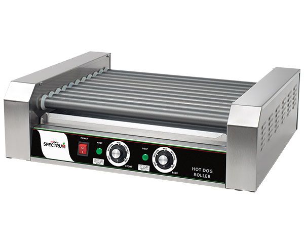 Winco EHDG-11R 30-Dog Hot Dog Spectrum RollRight Roller