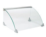 Winco EHDG-5SG Spectrum Sneeze Guard for EHDG-5R Hot Dog Roller