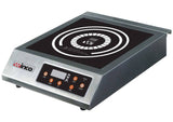 Winco EIC-400B, Commercial Electric Induction Cooker, 3200W, Black, NSF, ETL