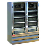 Howard-McCray GR48BM Refrigerator Merchandiser Two-section 48 Cu. Ft. Capacity