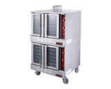 IKON IECO-2 38-inch Full-Size Double Deck Electric Convection Oven, 208V
