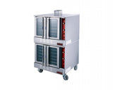 IKON IGCO-2 38-inch Full-Size Double Deck Gas Convection Oven, 108,000 BTU