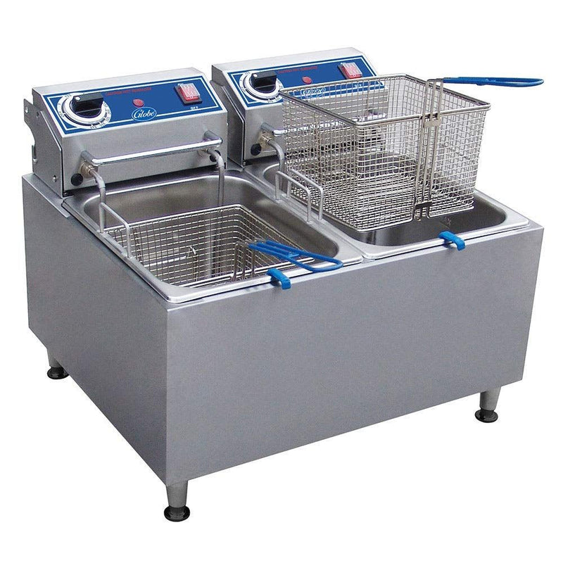 Globe PF32E, 32-Pound Electric Countertop Fryer