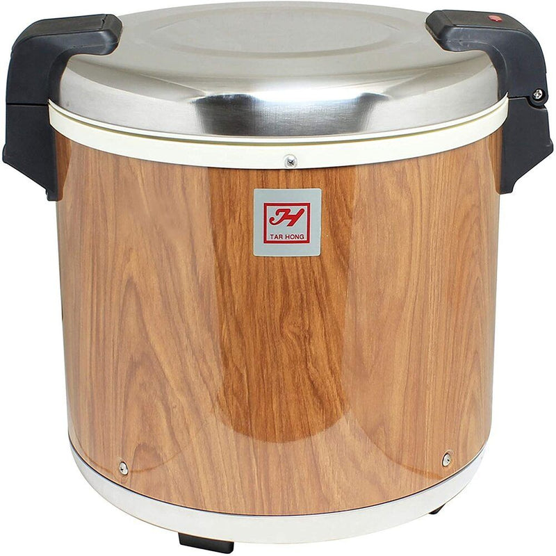 Thunder Group SEJ21000, 15.75x11-inch 30 Cups, Mirror Finished Stainless Steel Electric Rice Warmer, EA
