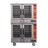 Sierra SRCO-2, 38-inch Gas Double Deck Convection Oven, 108,000 BTU