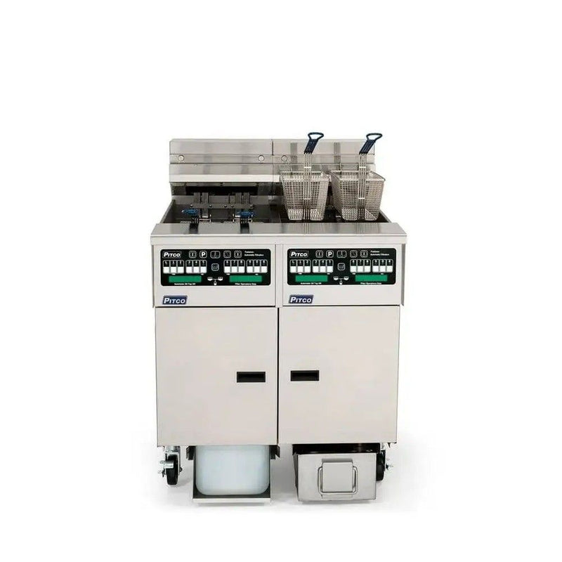 Pitco SSHLV14C/184/FD, Multiple Battery Gas Fryer