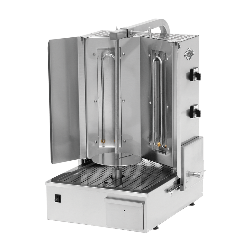 Pegasus V2C-3KE, Vega Series Heavy Duty Electric Gyro Machine, 2 Columns, 3 kW, 208V - 240V