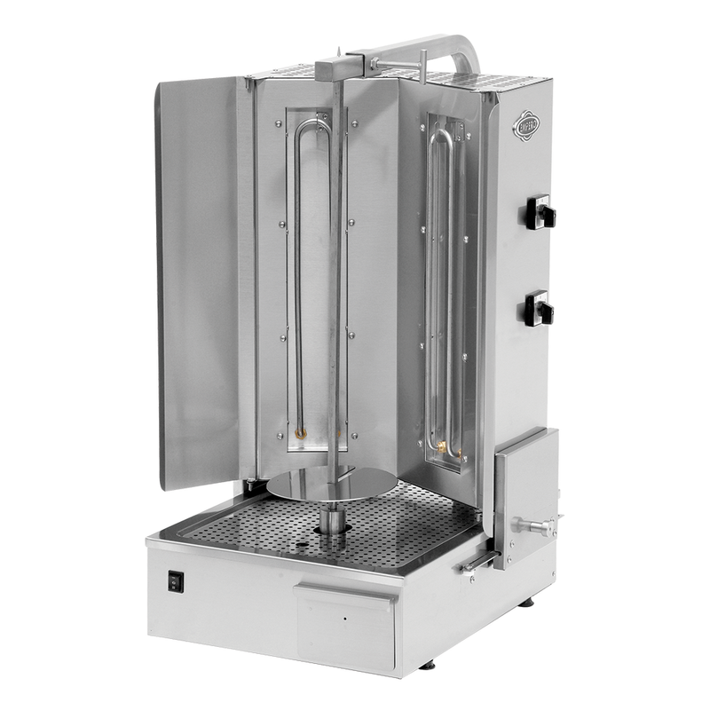 Pegasus V2C-4KE, Vega Series Heavy Duty Electric Gyro Machine, 2 Columns, 4 kW, 208V - 240V