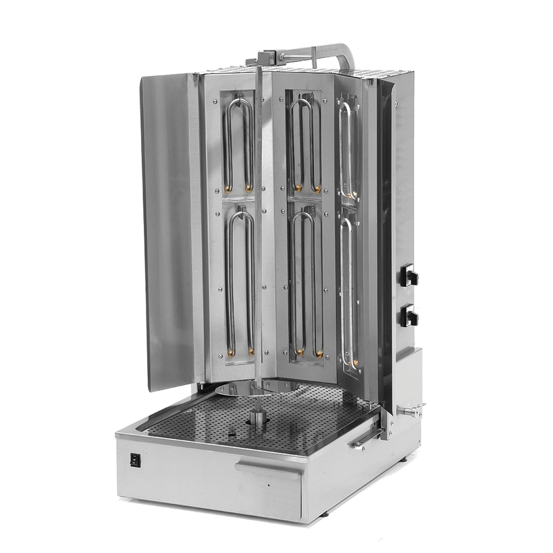 Pegasus V3C-6KE, Mega Series Heavy Duty Electric Gyro Machine, 3 Columns, 6 kW, 208V - 240V